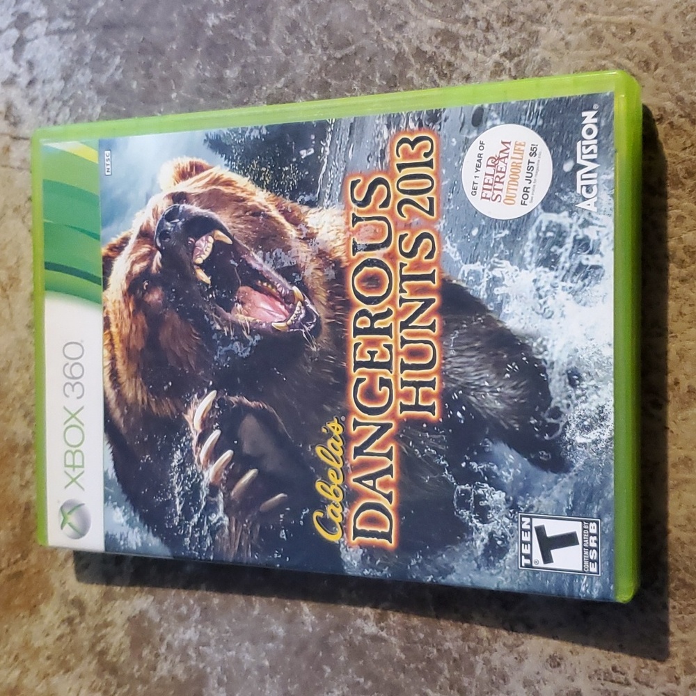 XBOX 360 CABELA'S DANGEROUS HUNTS